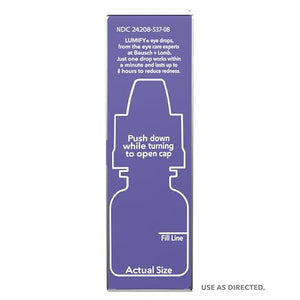 LUMIFY Eye Drops for Red Eyes, Redness Reliever for Brighter Looking Eyes, Works in 1 Minute & Lasts Up to 8 Hours, Eye Drops, 0.17 Fl Oz (5 mL) LUMIFY buy supplements Au