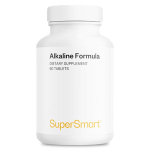 Supersmart - Alkaline Formula Supplement (Advanced Formula) - with Potassium Phosphate, Calcium & Magnesium Citrate - pH Balance | Non-GMO & Gluten Free - 60 Tablets SupersmartBuy Supplements Australia