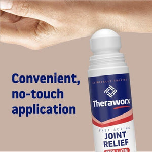 Theraworx Fast-Acting Joint Relief Roll-On Joint Discomfort & Inflammation Relief - 2.5 Oz - 2 Count TheraworxBuy Supplements Australia
