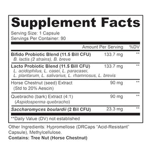 LIVELY VITAMIN CO. Great Guts Probiotic - 25 Billion CFU Probiotic - Balance Gut Microbiome, GI Tract, Inflammation, Indigestion, Reflux, Upset Stomach, & Diarrhea - 90 Caps LIVELY VITAMIN CO buy supplements Au