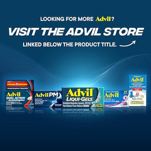 Advil Pain Reliever and Fever Reducer, Ibuprofen 200mg for Pain Relief - 300 Count, Advil PM Pain Reliever and Nighttime Sleep Aid, Ibuprofen for Pain Relief and Diphenhydramine Citrate - 2 Count AdvilBuy Supplements Australia