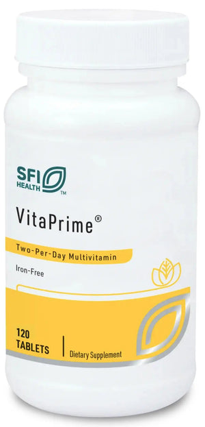 SFI Health VitaPrime - Iron Free Multivitamin for Women & Men - Promote Immune Function & Support Nutritional Gaps SFI Health