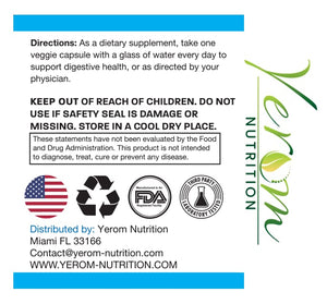 Yerom Nutrition 60 Billions Probiotics Yerom NutritionBuy Supplements Australia