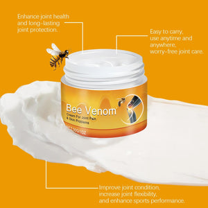 2 PCS Bee Venom Joint and Bone Cream, Bees Venoms Cream Relief Gel for Back, Knee, Hands, Neck, Feet GenericBuy Supplements Australia