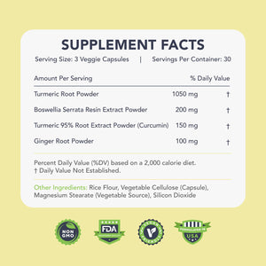 KaraMD Comfort Guard X24 | Joint & Movement Support Supplement | Turmeric Curcumin, Boswellia & Ginger | Ease Muscle Discomfort & Joint Stiffness | Non-GMO, Gluten Free & Vegan Friendly (30 Servings) KaraMDBuy Supplements Australia