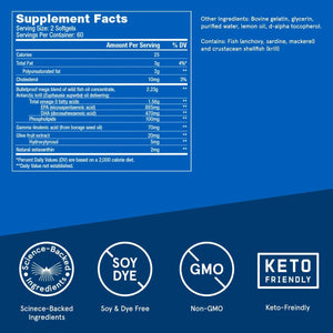Bulletproof Omega Krill Complex, 120 sg BulletproofBuy Supplements Australia