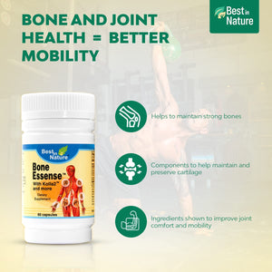 Best in Nature Bone Essense with Kolla2 (Type II Collagen) - Bone and Joint Health Supplement. (60 Count) Best in NatureBuy Supplements Australia