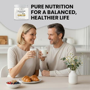 Peacock Max Colostrum Powder – 60g (30 Servings), Unflavored Bovine Colostrum Supplement, Superfood for Hair, Skin & Gut Health, Gluten-Free, Non-GMO Peacock MaxBuy Supplements Australia