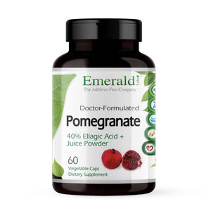 EMERALD LABS Cholesterol Health (90 Caps) & Pomegranate Extract (60 Caps) - Supports Heart Health & Immune Function - Gluten Free & Vegan EMERALD LABS buy supplements Au