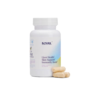supplement productsNouel | Skin + Liver + Immunity Support | Recovery Supplement for Drinking | Milk Thistle, NAC, Hyaluronic Acid, CoQ10, Biotin, JerryCherryUSA
