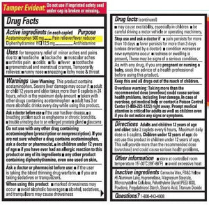 Percogesic Aspirin Free Pain Relief Tablets, Extra Strength, Acetaminophen and Diphenhydramine, 40 ct (Pack of 1) PercogesicBuy Supplements Australia