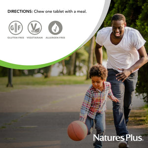 NaturesPlus Papaya Enzyme - 180 Chewable Tablets - Digestive Aid Supplement with Amylase & Protease - Helps Reduce Gas, Bloating, Stomach Upset & Discomfort - Vegan, Gluten Free - 180 Servings NaturesPlusBuy Supplements Australia