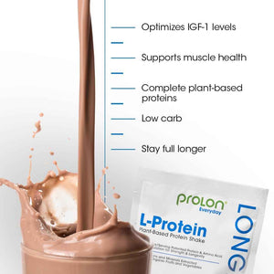 Prolon Longevity Plant Based Protein Powder | Muscle Synthesis & Repair, Healthy Aging, Boost Performance | Vitamins, Gluten Free, Amino Acids, Antioxidants