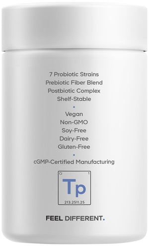 Codeage Teen Probiotic+ Supplement - 25 Billion CFU Probiotic Blend with Prebiotics, Postbiotics & Chamomile - Gut & Digestion Support for Teens and Teenagers 12 & Up - Non-GMO- 30 Capsules CodeageBuy Supplements Australia