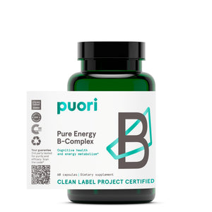 supplement productsPuori Pure Energy Vitamin B-Complex with 8 Essential Vitamins - Active & Methylated B Vitamins (Thiamin, Riboflavin, Niacin, B6, Folate & B12) - Biotin, Inositol, Pantothenic Acid & Choline - JerryCherryUSA