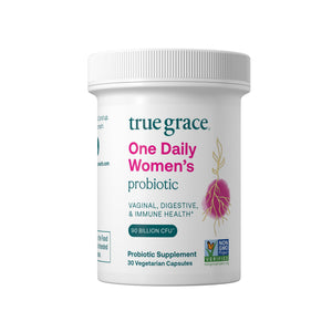 supplement productsTrue Grace One Daily Women’s Probiotic - 30 Vegetarian Capsules - 90 Billion CFU - Digestive, Vaginal & Immune Health - Gluten & Soy Free - JerryCherryUSA