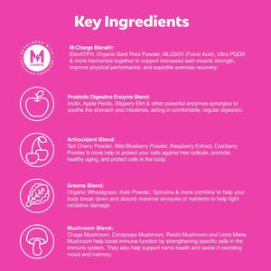 L'Evate You Vitality Daily Greens Powder (28 Servings) 30 Superfoods, 9 Greens - for a Cellular Energy Boost, Powered by M-Charge Complex for All Day Energy (Tart Cherry) Steve Harvey's L'Evate YouBuy Supplements Australia