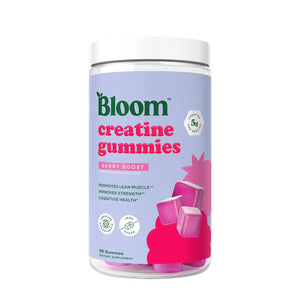 supplement productsBloom Creatine Monohydrate Gummies, 5g Per Serving, Sugar Free Creatine Gummy for Workout, Strength, Cognitive Health & Lean Muscle Support, Gluten Free & Non GMO, JerryCherryUSA