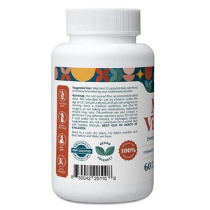 Pattern Wellness Multivitamin for Men & Women – Vitamin A, B, C, D, E – Supports Energy & Wellness – Whole Body Health Pattern Wellness