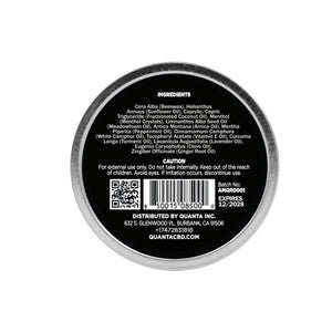 Quanta Muscle Rub - Coconut Oil, Vitamin E, Arnica, Ginger Root, Turmeric & Lavender – 1 oz QuantaBuy Supplements Australia