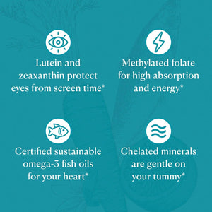Nutri-Rich Essentials Multi | Multivitamin Supplement with Fish Oil Omega-3 for Men and Women, Supports Energy, Immune Health Nutri-Rich