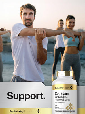 Doctor's Way Collagen Complex | 150 Caplets | with Vitamin C and Biotin | Non-GMO, Gluten Free Supplement Doctor's Way buy supplements Au