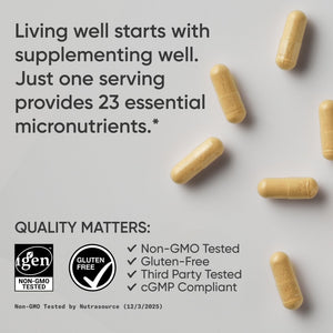 Sports Research® Multivitamin – Advanced Formula - 23 Essential Vitamins & Minerals with CoQ10 & Iodine - Daily Nutrient Support*- Non-GMO Tested & Gluten-Free -60 Veggie Capsules Sports Research buy supplements Au