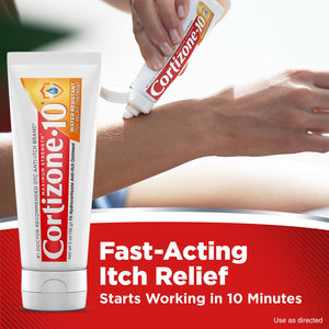 Cortizone-10 Maximum Strength Water Resistant Itch Relief Ointment, 1% Hydrocortisone, Fast-Acting, Anti-Itch Cream for Bug Bites, Rash, Eczema, Psoriasis, Poison Ivy, Oak, Sumac & More, 2 oz Cortizone 10Buy Supplements Australia
