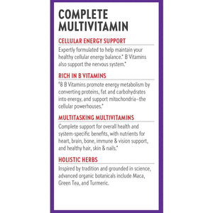 New Chapter Energy Supplement - Perfect Energy Multivitamin for Balanced Energy + Stress Support with B Vitamins + Vitamin D3 New Chapter