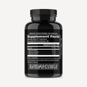 Jocko Fuel Magnesium Complex Supplement - Magnesium Glycinate, Citrate, & Taurate Capsules Dietary Supplement for Muscle Recovery & Relaxation, Heart, Nerve, Bone Support, & Sleep 30-Day Supply Jocko Fuel buy supplements Au