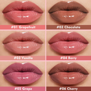 KIMUSE 6 Pcs Tinted Lip Butter Hydration Balm Set, 6 Flavored Shades Hydrating Plumping Gloss with Hyaluronic Acid & Vitamin E, Sheer Tint, Non-Sticky | Vegan Lip Care Makeup for Dry Lips & Daily KIMUSEBuy Supplements Australia