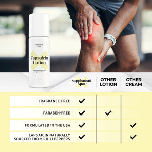 Supplement Spot Capsaicin Roll-On Cream 0.075% - Glucosamine Chondroitin MSM Gel with Bromelain – Joint & Muscle Care Bundle Supplement SpotBuy Supplements Australia