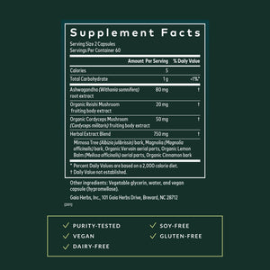 Gaia Herbs Adrenal Health Daily Support, Help Maintain Healthy Energy & Stress Levels*,120 Liquid Phyto-Caps Adrenal Health Nightly Restore, 120 Liquid Phyto-Caps - Bundle Gaia Herbs buy supplements Au
