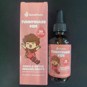 NutraPeaks Kids Liquid Botanical Drops β Natural Blend with Prebiotics, Chamomile, Ginger & Elderberry β Sugar-Free, Alcohol-Free, Non-GMO β 2 fl oz NutraPeaksBuy Supplements Australia