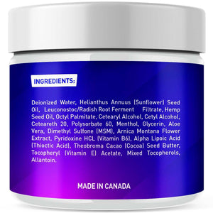 Pharmapulse Neuropathy Cream – Maximum Strength for Feet, Hands, Legs, Toes, Lower Back - Alpha Lipoic Acid, Arnica, Vitamin B6, Aloe Vera, MSM - Effective Soothing PharmapulseBuy Supplements Australia