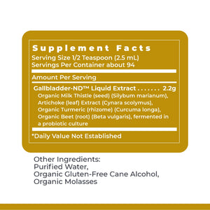 Premier Research Labs Fermented Gallbladder-ND - Gallbladder Cleanse, Milk Thistle and Artichoke Extract, Milk Thistle Liquid Drops, Tincture Supplement with Antioxidants, Turmeric - 8 Fl Oz Bottle Premier Research LabsBuy Supplements Australia