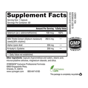 supplement productsXYMOGEN Liver Protect - Liver Health & Antioxidant Support Supplement* - Milk Thistle, Alpha-Lipoic Acid, NAC & Selenium - JerryCherryUSA