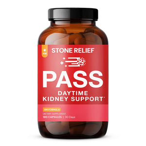 STONE RELIEF Daytime Herbal Kidney Support for Urinary Flow & Comfort | Chanca Piedra Formula – 180 Capsules STONE RELIEFBuy Supplements Australia
