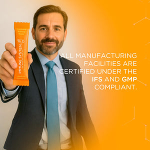 Dr. T On-the-go Packs – Immune System Formula – No Water Needed, Direct-to-Mouth – with Vitamins C, E, Zinc & Selenium – Supports Daily Wellness, Vitality & Overall Health – Orange, 30 Packs Dr. T buy supplements Au
