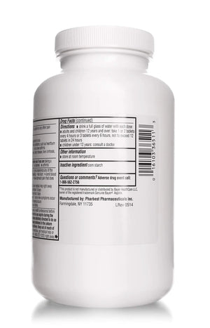 PHARBEST Aspirin 325 mg | Regular Strength | 1000 Count Uncoated Tablets PHARBESTBuy Supplements Australia