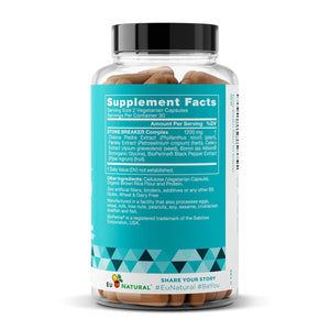 Chanca Piedra Stone Breaker - The Original Stone Breaking Formula with Celery Seed & Parsley - Supports Kidney, Gallbladder & Urinary Tract Cleansing to Help Flush Impurities - 60 Vegetarian Capsules Eu NaturalBuy Supplements Australia