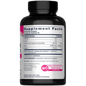 NeoCell Collagen Peptides Pills | 180 Tablets | with Vitamin C and Biotin | Grass Fed Bovine | Hair, Skin, & Nails | for Women and Men NeoCell buy supplements Au