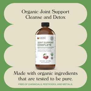 Complete Natural Products Joint Support Complete – 16 Fl Oz Organic Liquid Joint Supplement with Glucosamine Chondroitin MSM – Natural Uric Acid Cleanse & Herbal Joint Health Support for Mobility Complete Natural ProductsBuy Supplements Australia