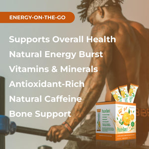 Youngevity ProJoba Pollen Burst™ - Clean Natural Energy Supplement w/Green Tea, Pollen Extract, GliSODin® - Increase Focus, Brain Boost, Endurance, Mental Clarity (30 Sticks) YoungevityBuy Supplements Australia