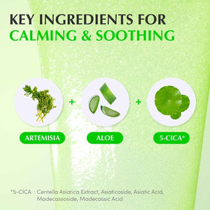 EQQUALBERRY Aloe PDRN Calming Smoothie Serum – Soothing Korean Skin Care for Sensitive Skin, Cica & Aloe for Repair, Hydrating & Radiant Glow