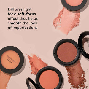 bareMinerals Gen Nude Powder Blush, On the Mauve, Vegan, Cruelty-Free & Dermatologist-Tested