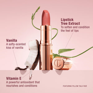 Charlotte Tilbury Matte Revolution Lipstick - Long Lasting, Matte Lipstick with Buildable Color & Lip-Loving Ingredients - Creamy, Easy to Blend Formula - Pillow Talk Original Charlotte TilburyBuy Supplements Australia