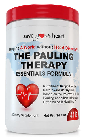 SAVE YOUR HEART Cardio Heart Health Powder Supplement - The Pauling Therapy Essentials Formula (PTEF) Healthy Vitamin C, B-12, L-Lysine, L-Arginine, Magnesium, Zinc + Vitamins, Minerals & Antioxidants SAVE YOUR HEARTBuy Supplements Australia