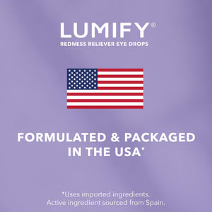 LUMIFY Eye Drops for Red Eyes, Redness Reliever for Brighter Looking Eyes, Works in 1 Minute & Lasts Up to 8 Hours, Eye Drops, 0.17 Fl Oz (5 mL) LUMIFY buy supplements Au