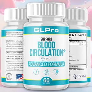 GLPro Blood Capsules, Official GLPro Blood Health Support Pills with All Natural Ingredients, Advanced Formula Supplement with Maximum Strength Premium Vitamins for Women and Men (60 Capsules) SyvorBuy Supplements Australia